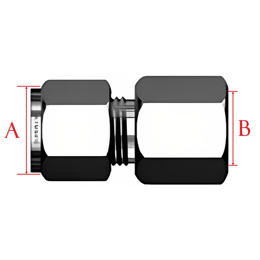 A (O.D.) X B (FNPT) Female Connector Stainless Steel 316-Ace Compression Fittings