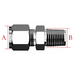 A (O.D.) X B (MNPT) Male Connector Stainless Steel 316-Ace Compression Fittings