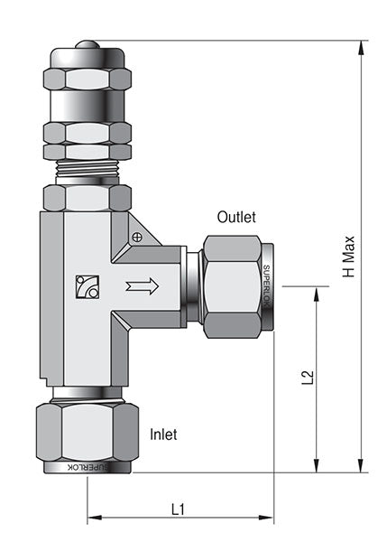 SRVH-KIT-P, ss316 Purple Spring For SRVH Relief Valve, 750-1500 PSI available on Ace Compression Fittings