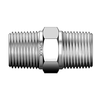 Superlok SS316 1-1/2" MNPT HEX NIPPLE-Ace Compression Fittings