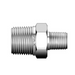 Superlok SS316 1" X 1/4" MNPT HEX REDUCING NIPPLE-Ace Compression Fittings