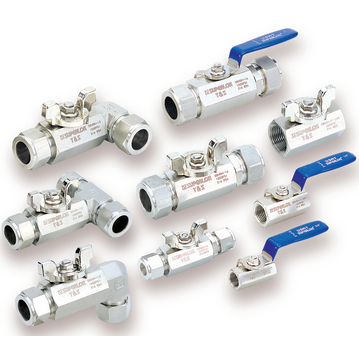 Superlok SS316 1/2" FBSPT (TAPERED), LEVER HANDLE,1000 PSI-Ace Compression Fittings