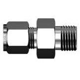 Superlok SS316 1/4" O.D. X 1/2-20 MALE SAE CONNECTOR WITH O-RING-Ace Compression Fittings