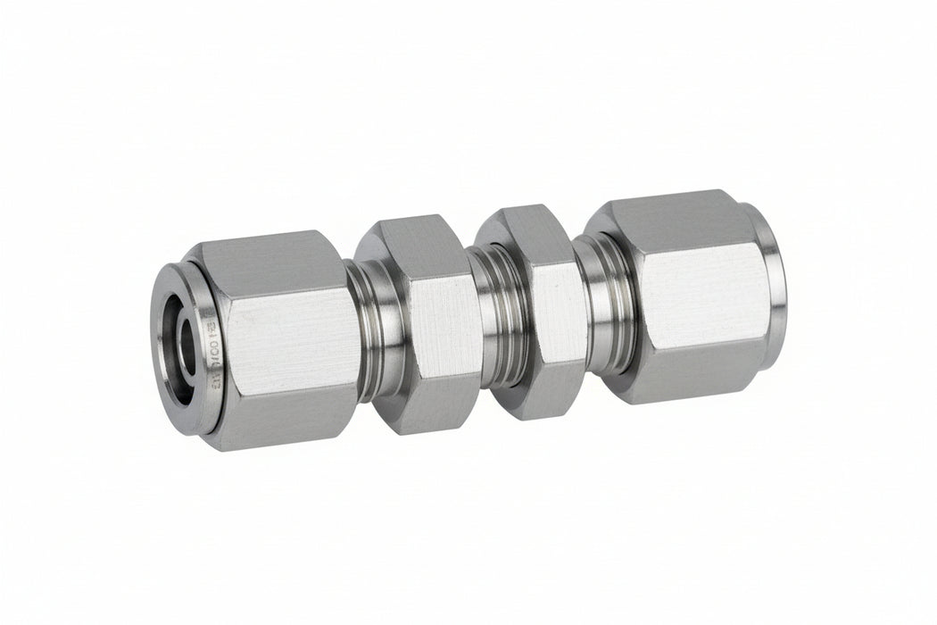 Superlok SS316 1/8" O.D. BULKHEAD UNION-Ace Compression Fittings