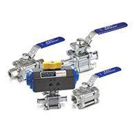 Superlok SS316 3/4" O.D, OVAL HANDLE, 2200 PSI SWING-OUT BALL VALVE-Ace Compression Fittings