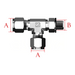 SPMRT: Superlok A (O.D.) X B Straight Thread With O-Ring Stainless Steel 316